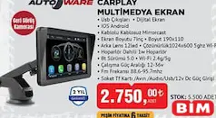 AUTOWARE CARPLAY MULTİMEDYA EKRAN AUTOWARE CARPLAY MULTİMEDYA EKRAN